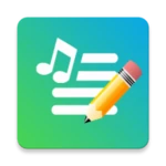 music album editor android application logo